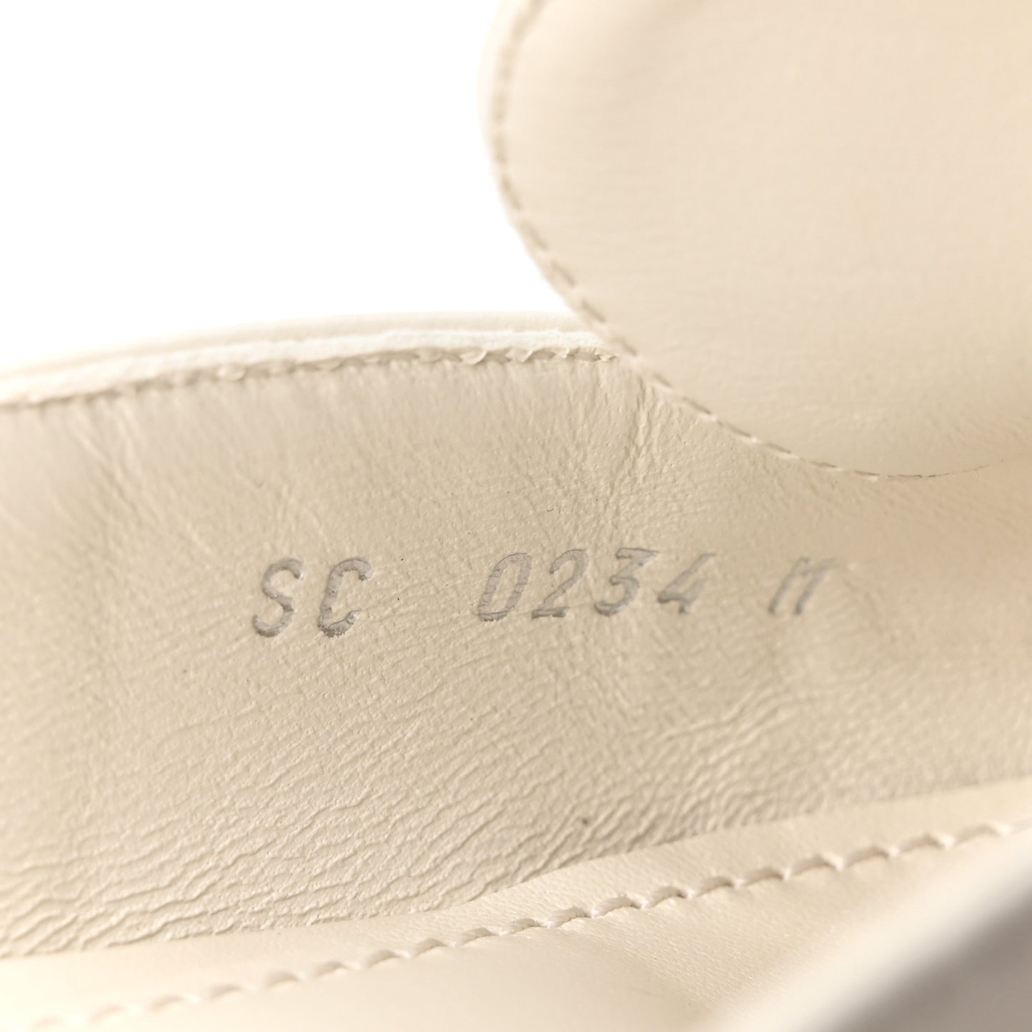 Calfskin LV Mare Open Back Loafers 40 White