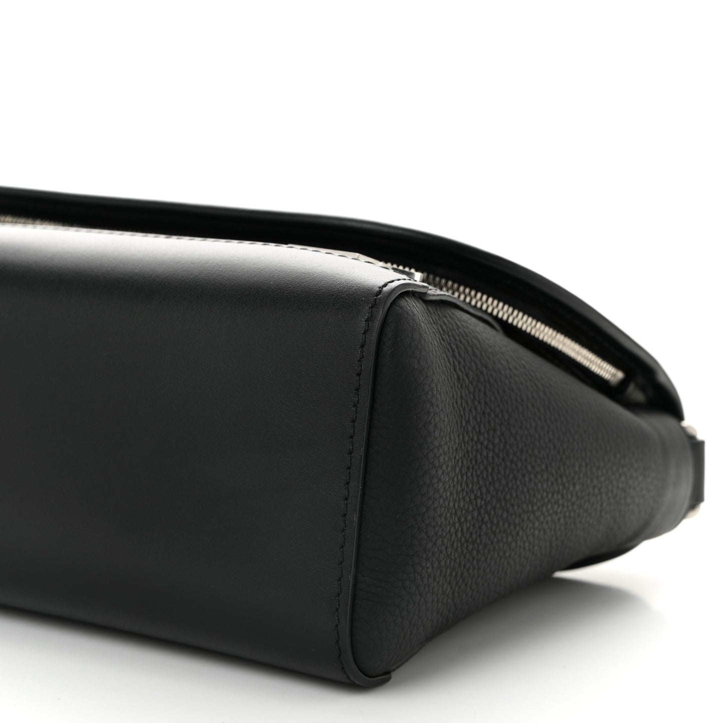 Grained Calfskin Monogram Pulse Messenger Khaki Black