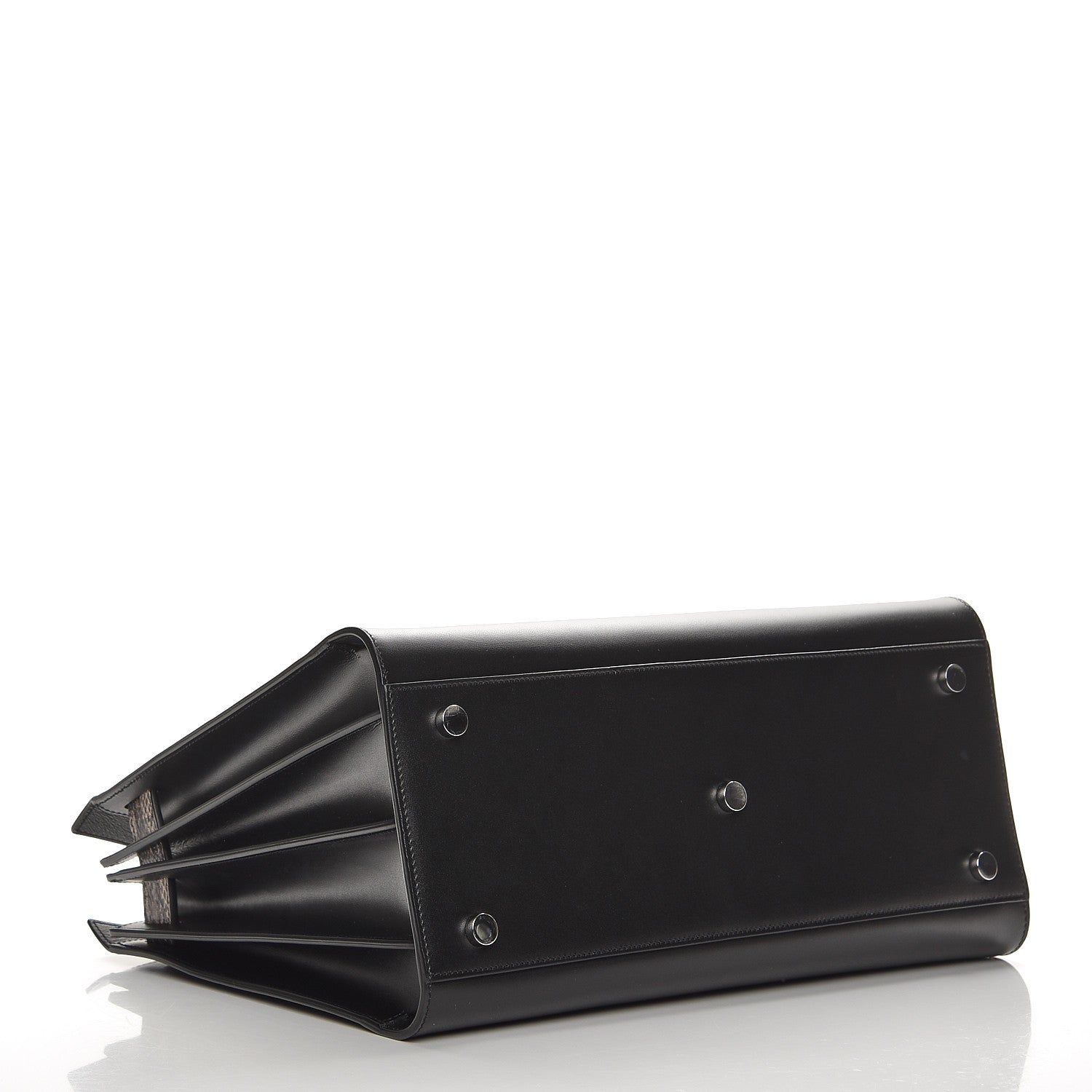 Saint Laurent Calfskin Embossed Python Small Sac De Jour Black 5 of 7