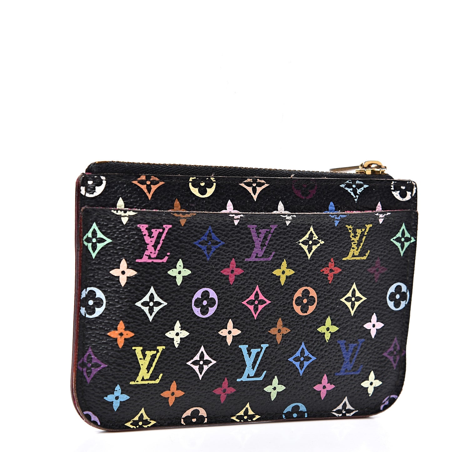 Monogram Multicolor Key Pouch Black Grenade