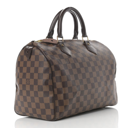 Louis Vuitton Damier Ebene Speedy 30 3 of 10