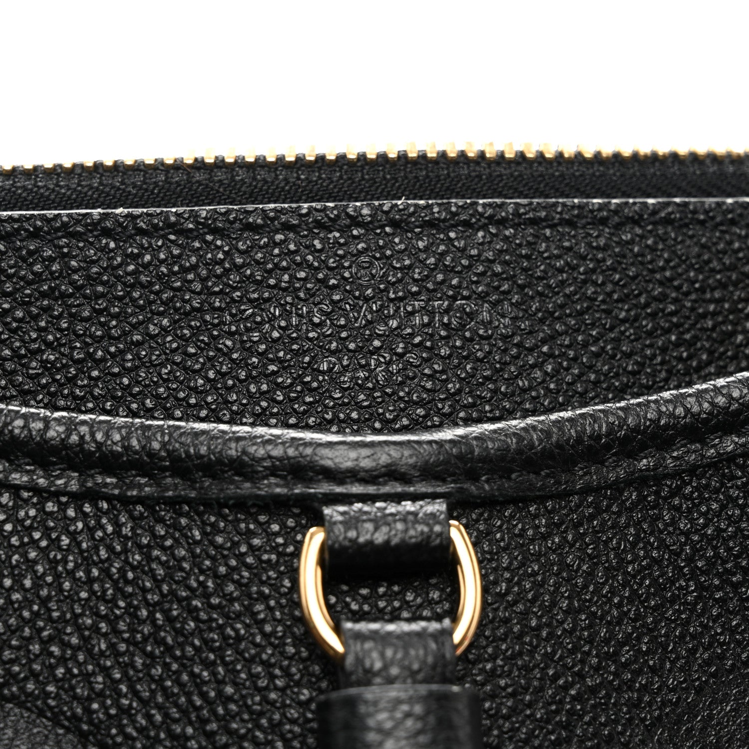 Louis Vuitton Empreinte Monogram Giant Trianon PM Black 6 of 9