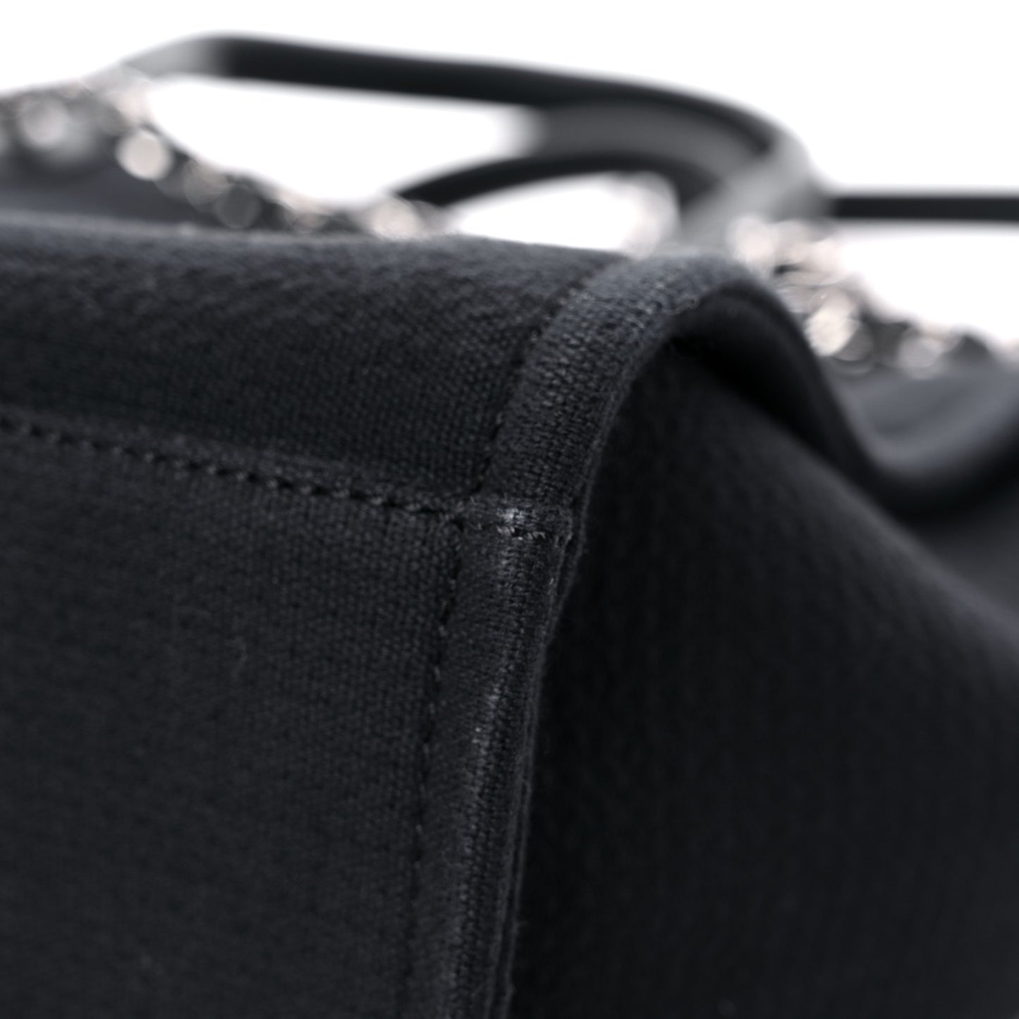 Mixed Fibers Small Deauville Tote Black