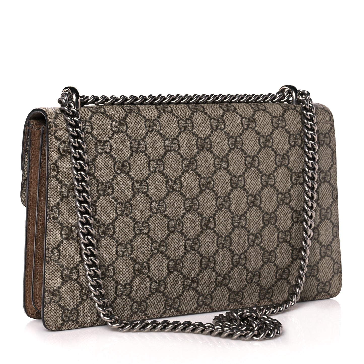 GG Supreme Monogram Small Dionysus Shoulder Bag Taupe