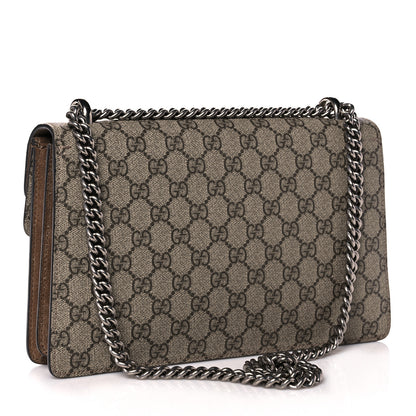Gucci GG Supreme Monogram Small Dionysus Shoulder Bag Taupe 3 of 14