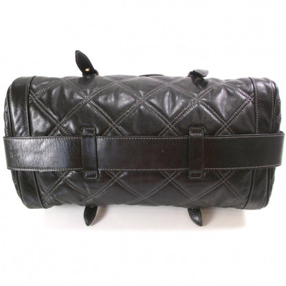 Marc Jacobs Leather Quilted Emily Bowler Black 4 of 12