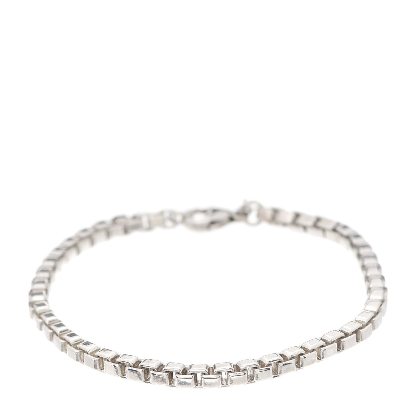 Sterling Silver 4mm Venetian Link Bracelet