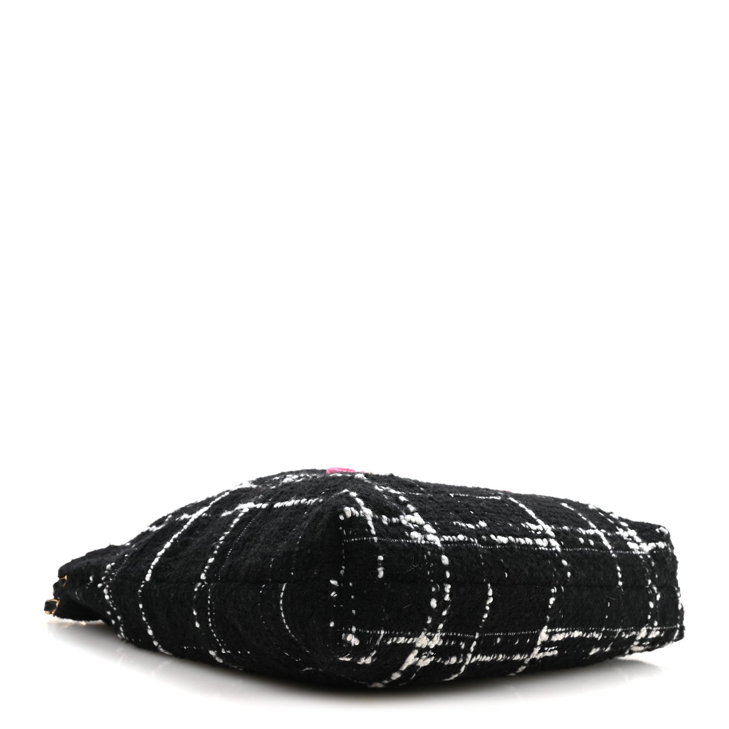 Wool Tweed Quilted Small Chanel 22 Black Multicolor