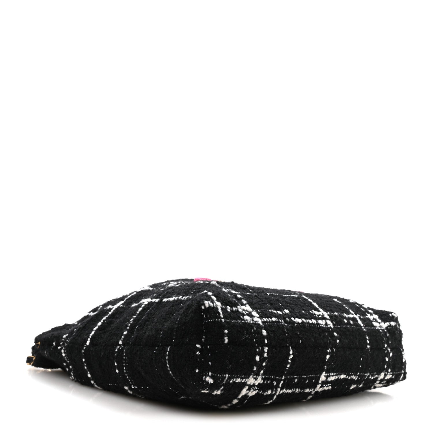 Chanel Wool Tweed Quilted Small Chanel 22 Black Multicolor 5 of 11