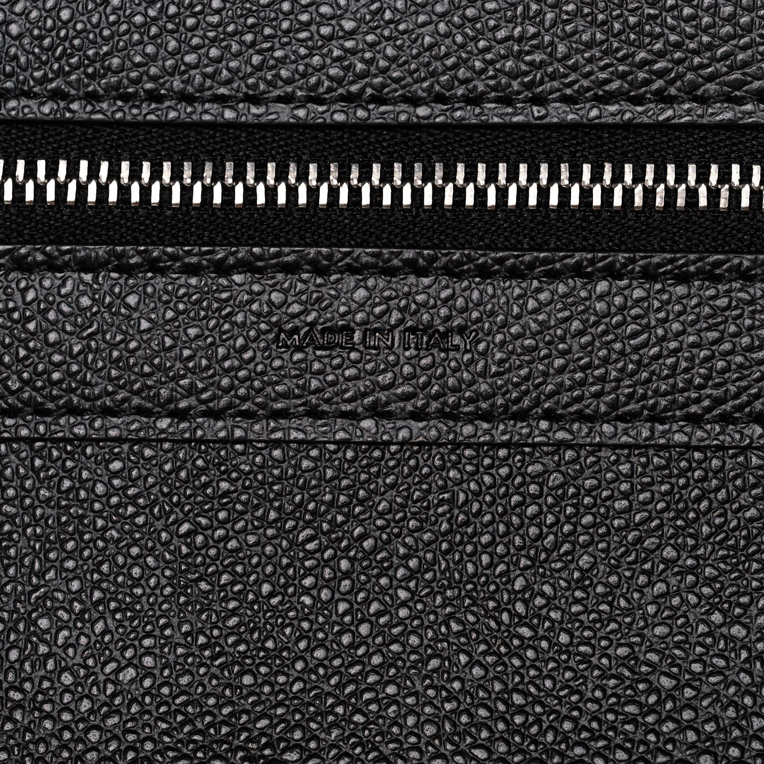Celine Grained Calfskin Small Vertical Cabas Black 6 of 12