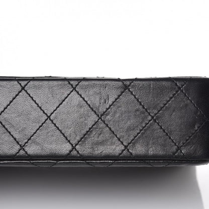 Chanel Lambskin Quilted Small Double Flap Black 10 of 14