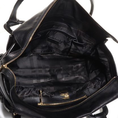 Burberry Quilted Calfskin Large Manor Tote Black 5 of 8