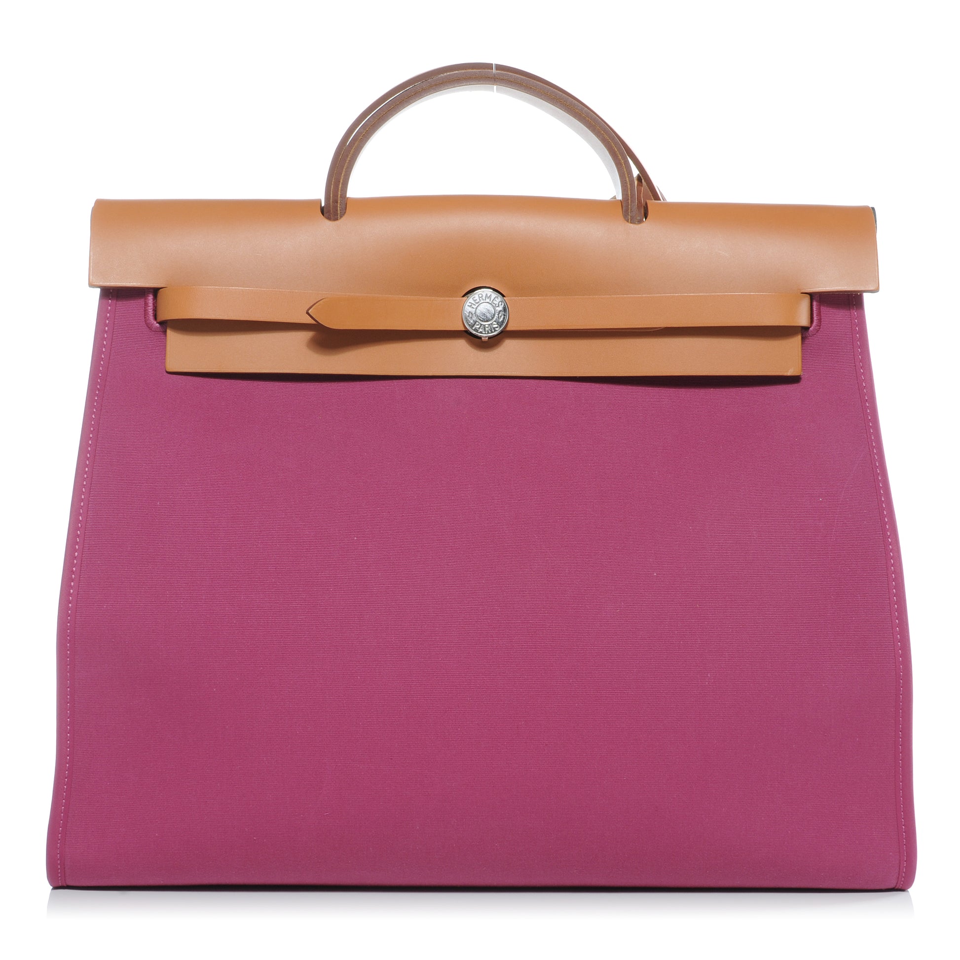 Hermes Toile Herbag Zip MM Tosca 1 of 11