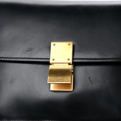 Celine Box Calfskin Teen Classic Box Flap Bag Black 13 of 14