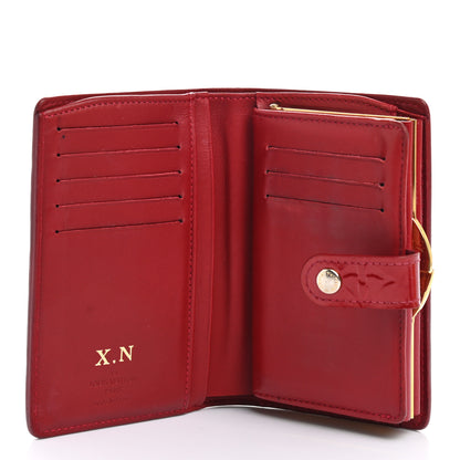 Louis Vuitton Vernis French Purse Wallet Pomme d'Amour 5 of 8