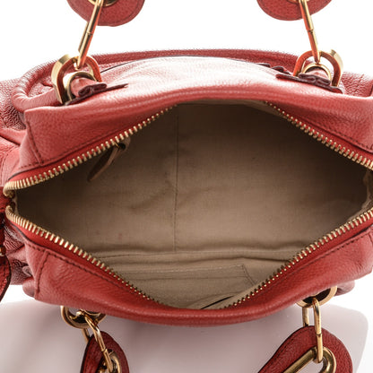 Chloe Calfskin Small Paraty Red Berry 5 of 7