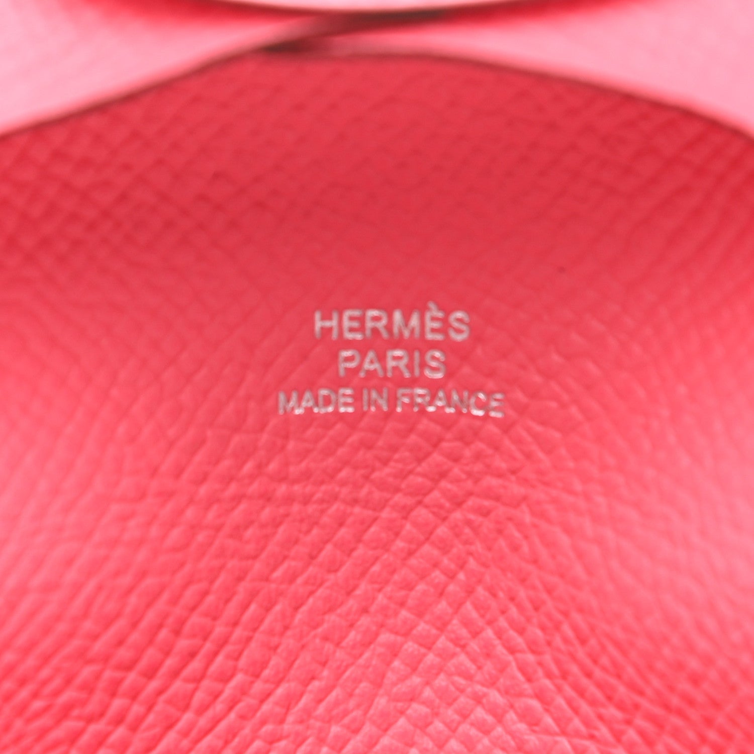 Hermes Epsom Bastia Coin Purse Rose Azalee 6 of 8