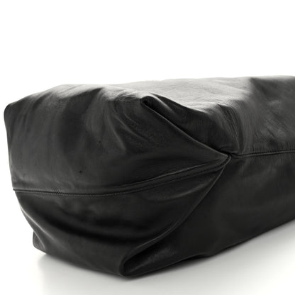 Saint Laurent Lambskin Teddy Drawstring Bag Black 11 of 11