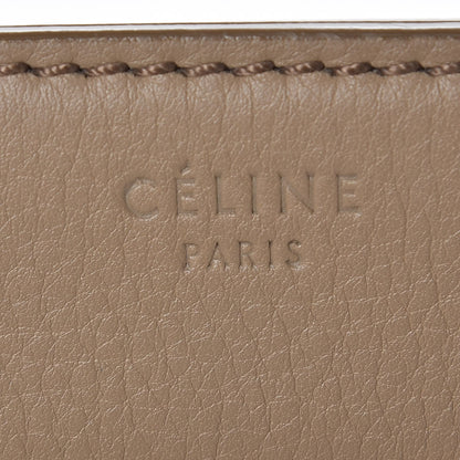 Celine Supple Calfskin Medium Phantom Luggage Beige 6 of 8