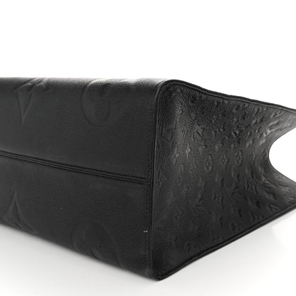 Louis Vuitton Empreinte Monogram Giant Onthego GM Black 9 of 11