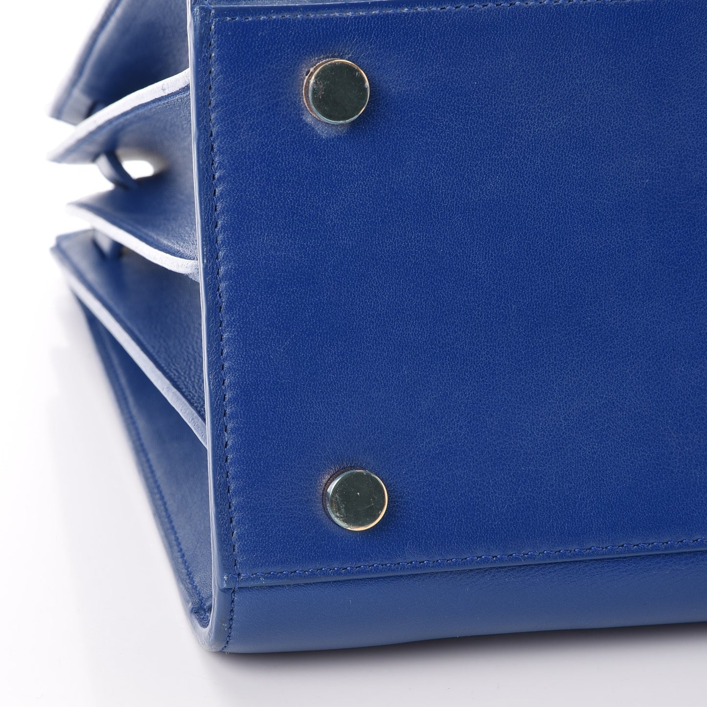 Calfskin Small Sac De Jour Blue Majorelle