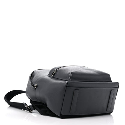 Christian Dior Calfskin Atelier Signature Print Backpack Grey 3 of 9