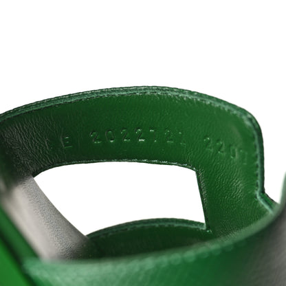 Hermes Epsom Oran Sandals 38 Cactus 6 of 9