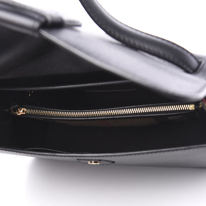 Burberry Derby Calfskin House Check Medium Camberley Black 6 of 15