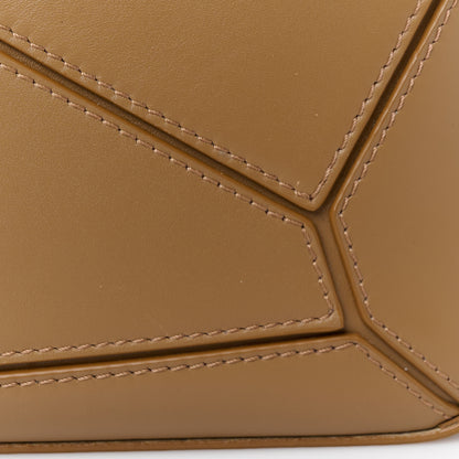 Loewe Satin Calfskin Small Puzzle Bag Oak 9 of 11