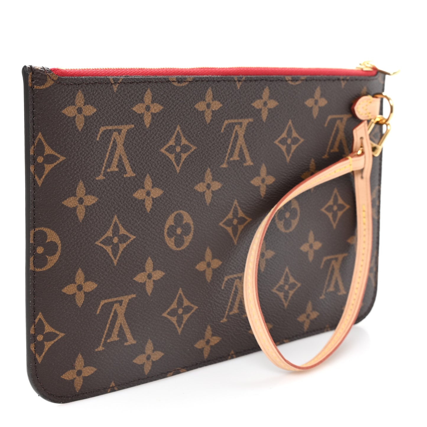 Monogram Neverfull MM GM Pochette Cherry