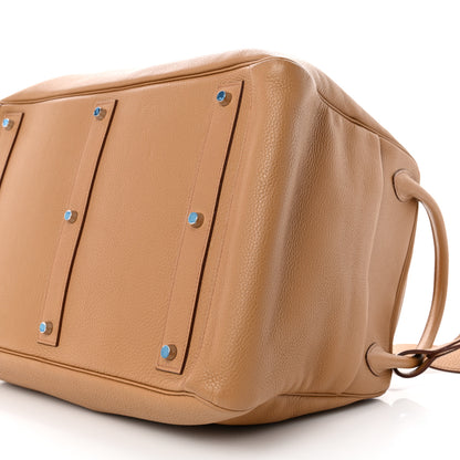 Hermes Taurillon Clemence Lindy 45 Tabac Camel 8 of 8