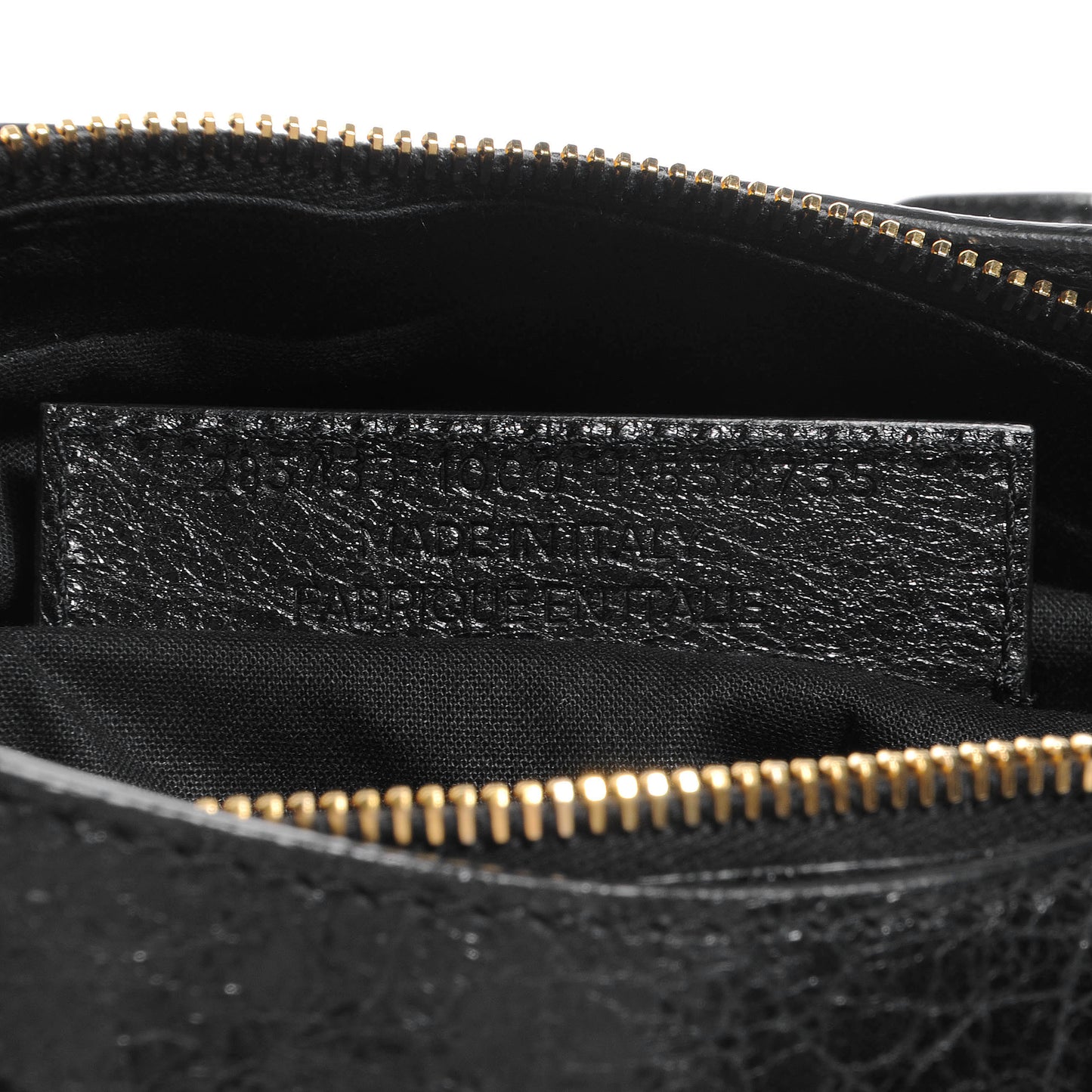 Agneau Giant 12 Gold Hardware First Black