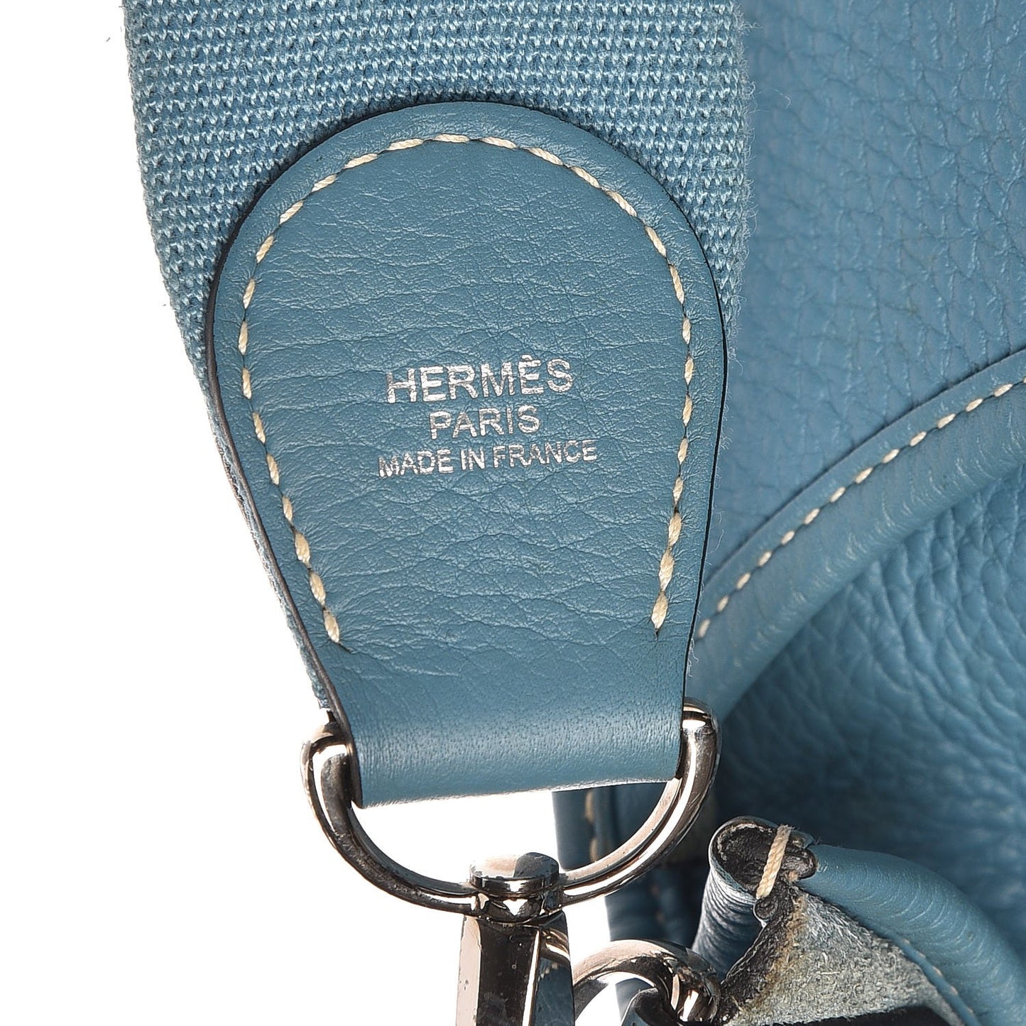 Taurillon Clemence Evelyne III GM Blue Jean