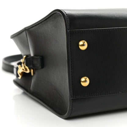 Saint Laurent Calfskin Monogram Baby Cabas Black 8 of 11