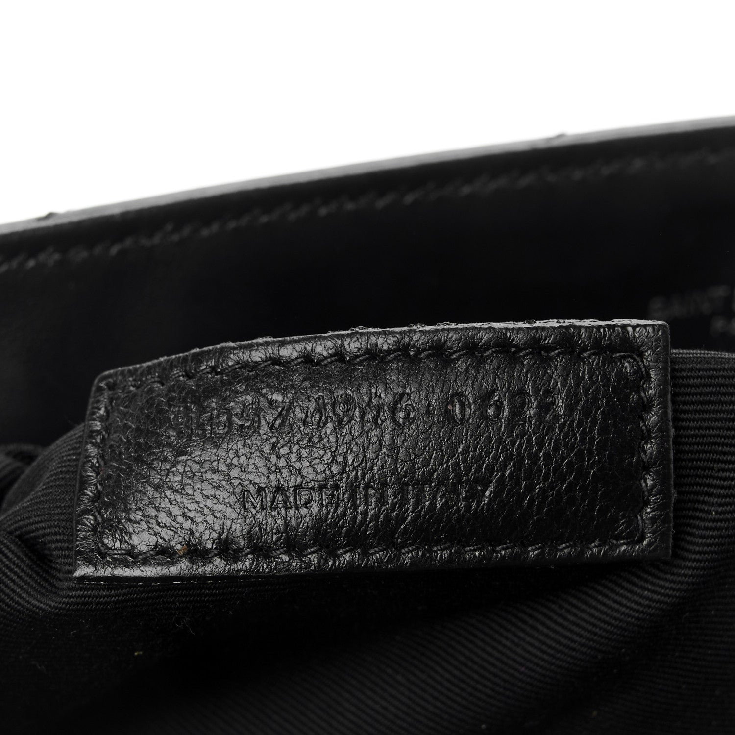 Saint Laurent Calfskin Y Quilted Monogram Medium Loulou Chain Satchel Black 8 of 11