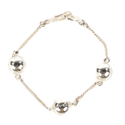Chanel Beaded Bracelet Silver 1 of 4