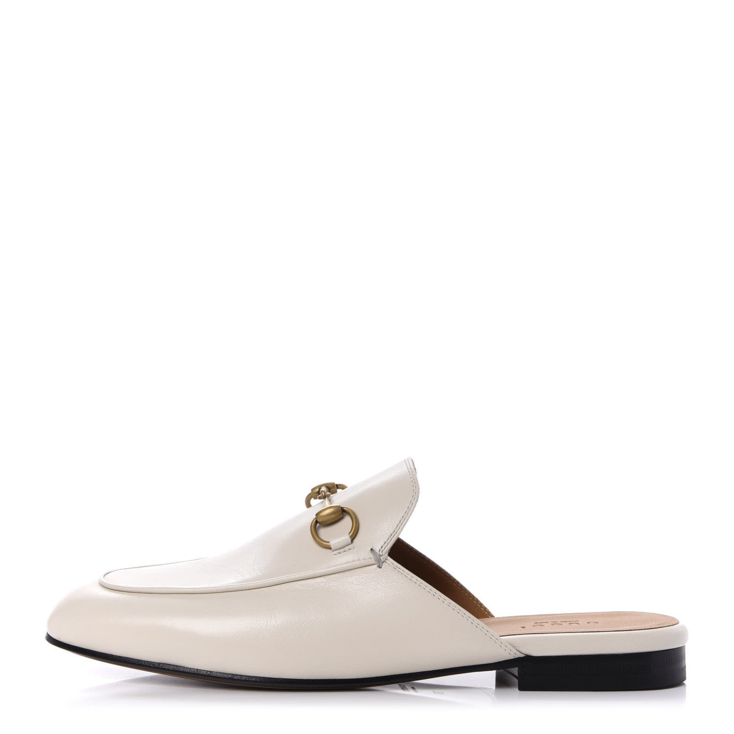 Gucci Malaga Kid Womens Princetown Slippers 37 Mystic White 1 of 10
