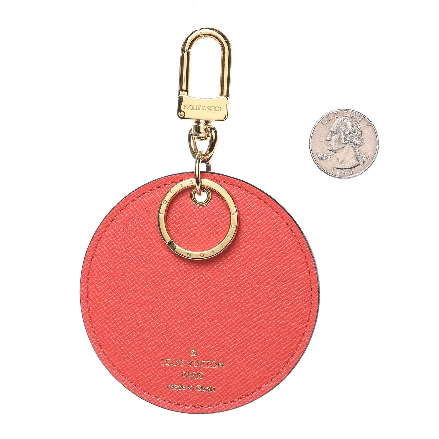 Louis Vuitton Damier Ebene 2015 Christmas Animation Bag Charm Key Ring 2 of 3