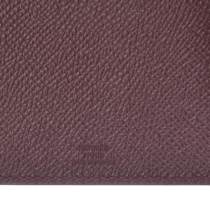 Hermes Epsom Tarmac PM Passport Holder Bordeaux 6 of 7