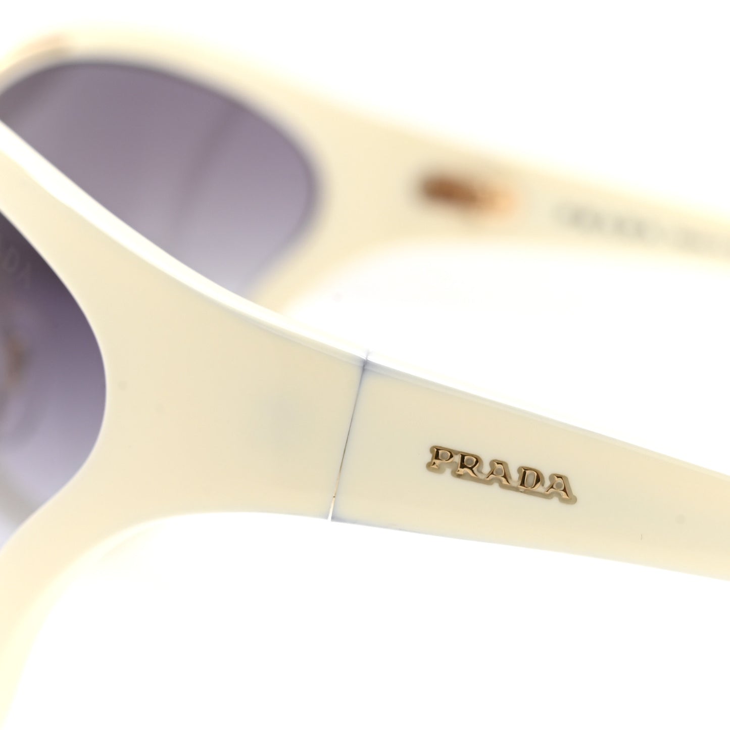 Acetate Sunglasses SPR 22V White
