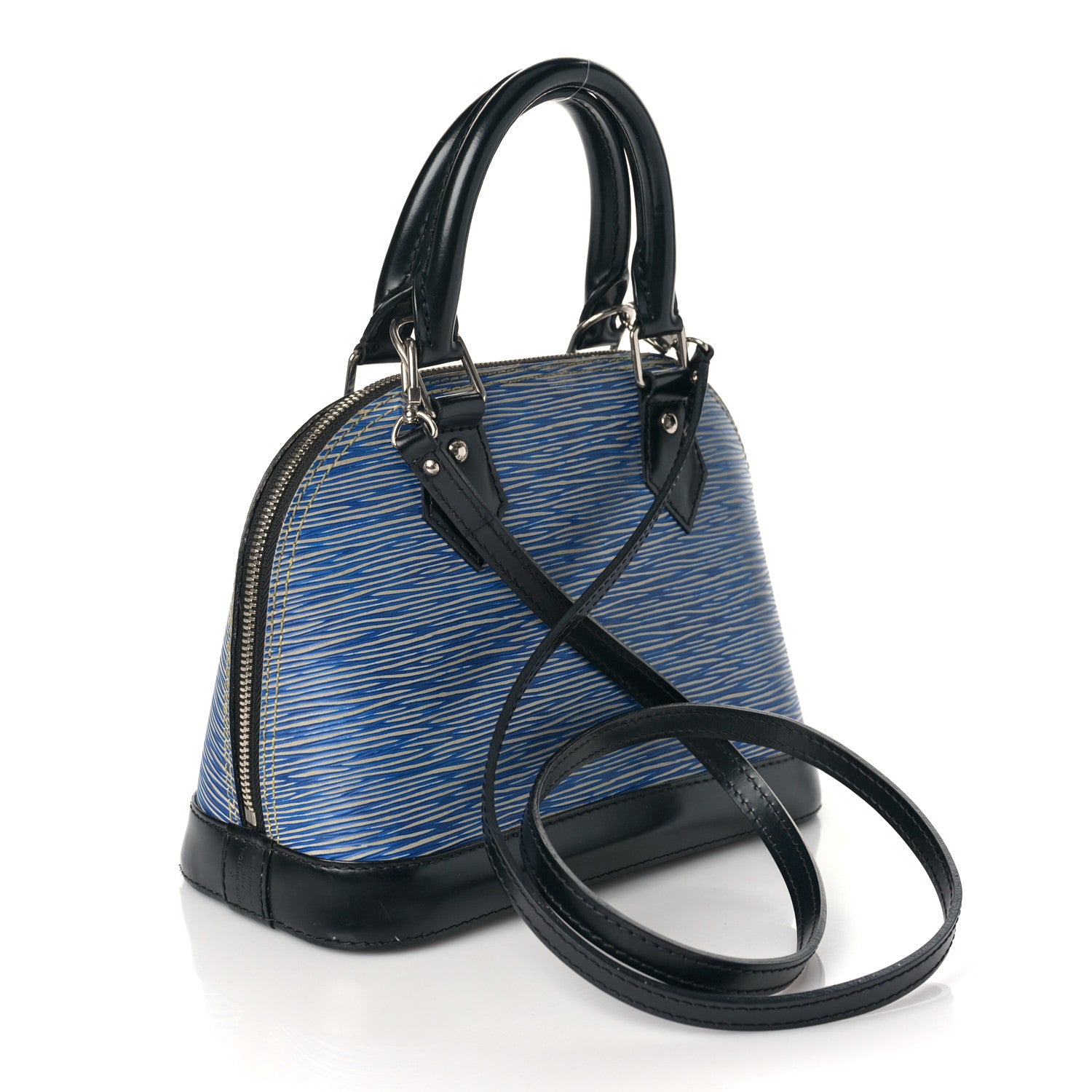 Louis Vuitton Epi Alma BB Denim Light 2 of 8