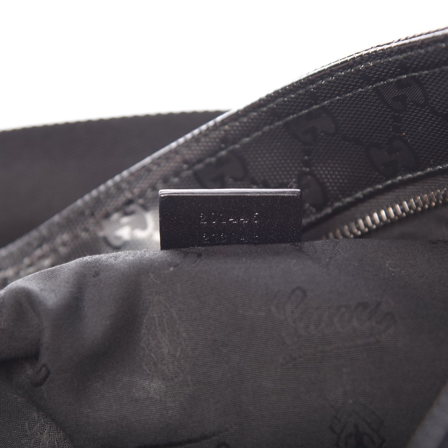 Imprime Monogram Medium Flat Messenger Bag Black