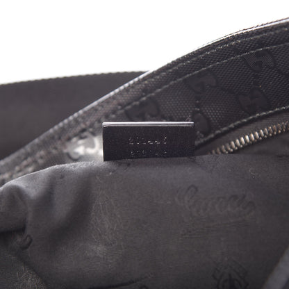 Gucci Imprime Monogram Medium Flat Messenger Bag Black 7 of 7