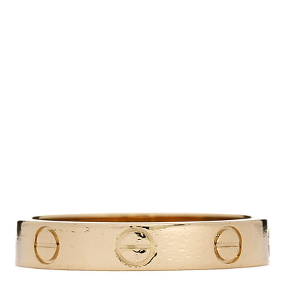 Cartier 18K Yellow Gold 3.5mm LOVE Wedding Band Ring 54 7 3 of 5