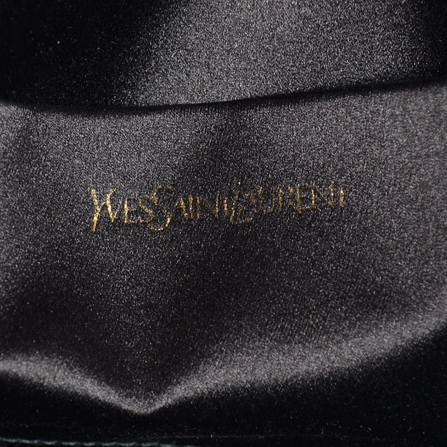 Textured Patent Monogram Large Belle De Jour Clutch Black