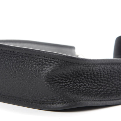 Hermes Taurillon Clemence Evelyne TPM Black 10 of 10