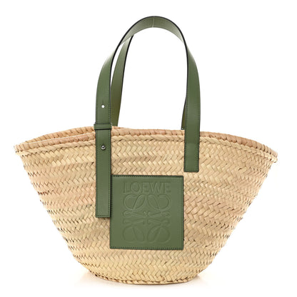 Loewe Raffia Basket Tote Bag Natural Rosemary 1 of 9