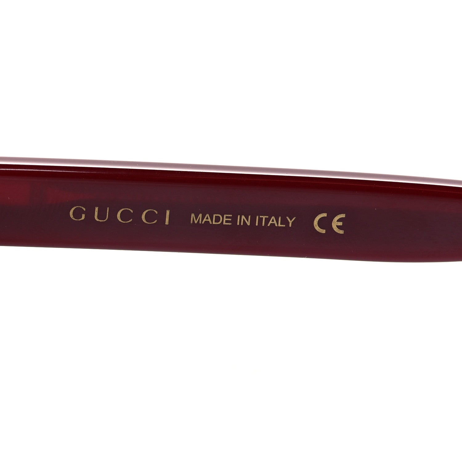 Gucci Acetate Oversize Sunglasses GG0328S Red 5 of 8