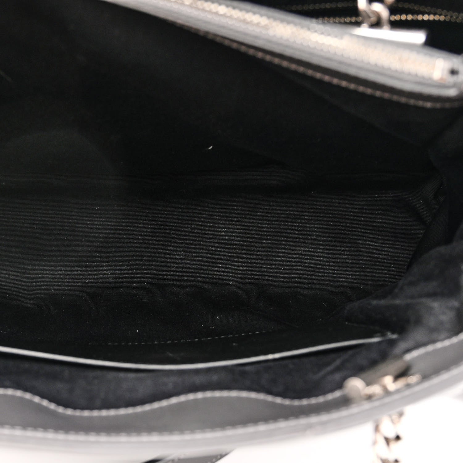 Saint Laurent Calfskin Y Quilted Monogram Large Loulou Shopper Storm 5 of 11