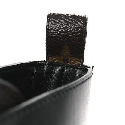 Louis Vuitton Calfskin Monogram Metropolis Flat Ranger Boots 37.5 Black 12 of 13